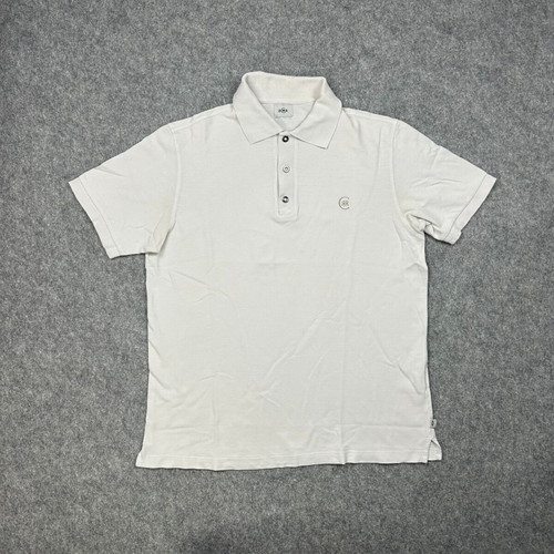 Cerruti 1881 men's polo shirt size L beige cotton like new