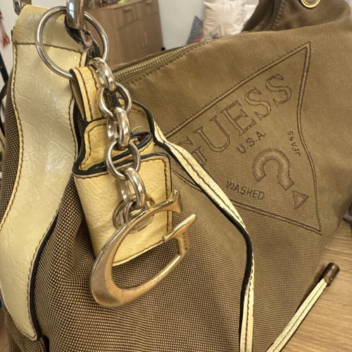 Guess Washed Jeans Shoulder Bag, vintage Y2K style