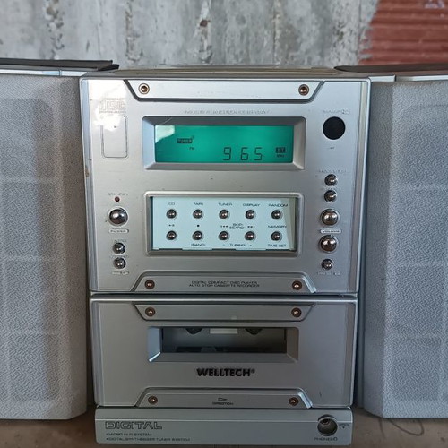 Weltech Mini Compact stereo used, collectible, fully functional