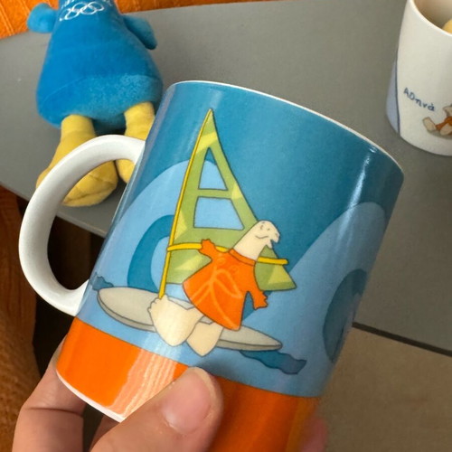 Athens 2004 mugs like new, authentic collectible