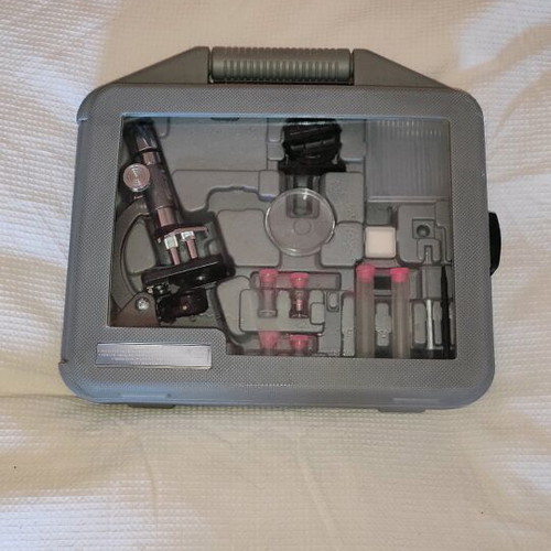 Microscope set unused with equipment educational toy