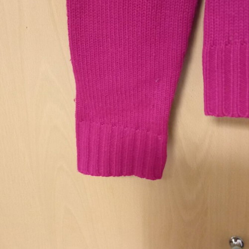 Zara cardigan fuchsia size S like new, wool acrylic