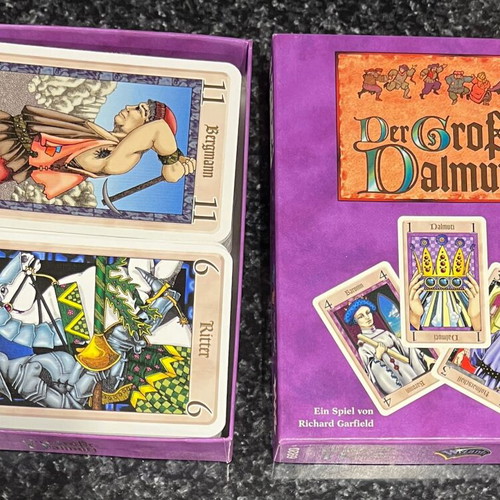 Der Grosse Dalmuti board game unused