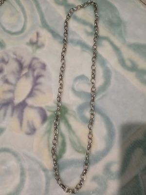 Fo Bijou chain necklace like new, good quality
