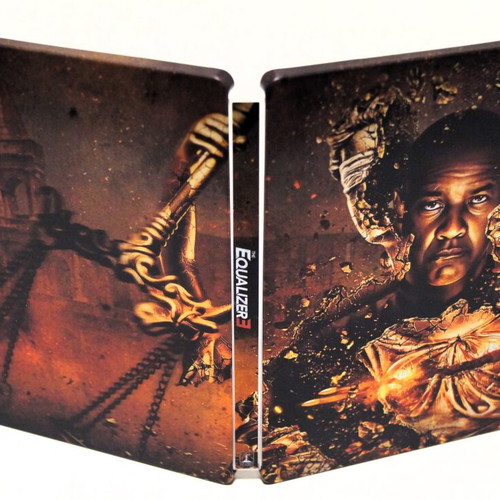The Equalizer 3 Limited Edition Steelbook 4K UHD + Blu-ray new