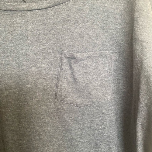Pink Woman long-sleeve mako blouse like new, grey, size M