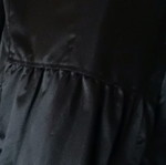 Satin jacket used, black with back design