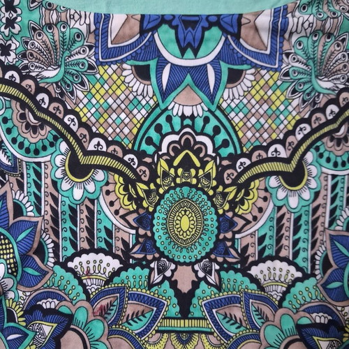 Raxevsky printed dress XS/S like new, turquoise multicolor