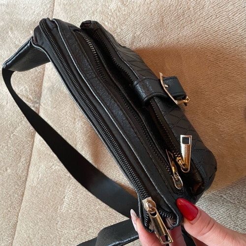 Banana bag used, black in perfect condition