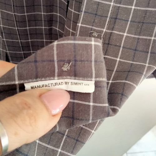 Vintage 90s Polo Ralph Lauren checked shirt, like new, made in Italy