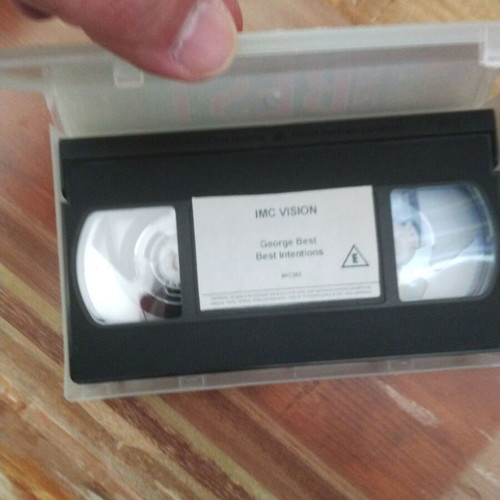 George Best Best Intentions VHS used documentary
