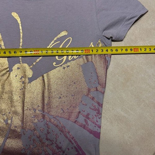 Guess T-shirt women's XS purple used, short sleeve