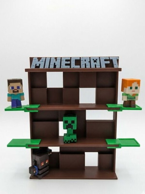 Minecraft Modular Display Stand for Kinder Joy Figures made to order