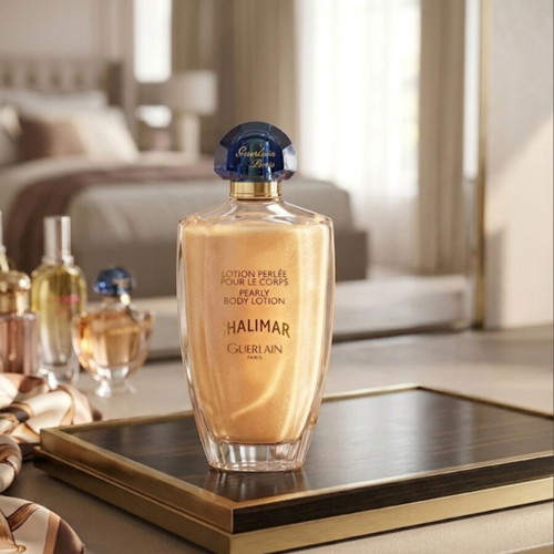 Shalimar Shimmer Body Lotion Guerlain authentic collector tester 100 ml