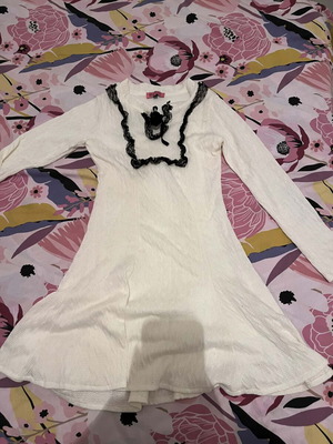 White dress used, size M