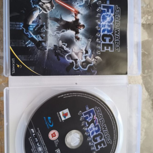 Star Wars The Force Unleashed PS3 used in very good condition