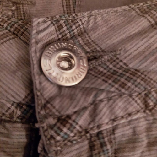 Brunotti men's shorts XL like new, checkered grey