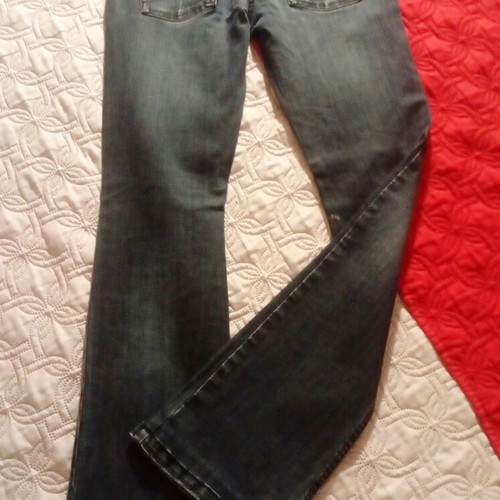 Elisabetta Franchi Blue Jean No27 Like New, Elastic, Flared