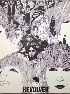 The Beatles Revolver vinyl used, rock