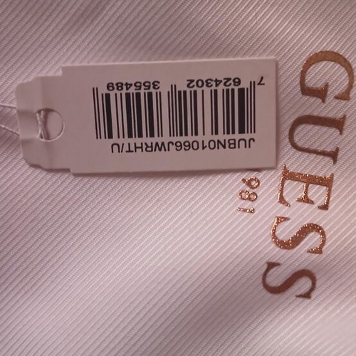 Guess stainless steel heart pendant necklace new, silver