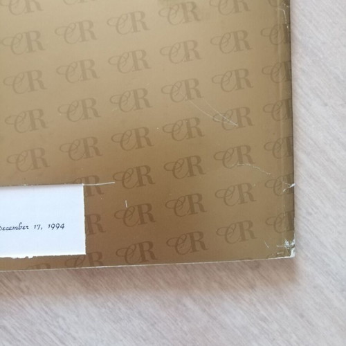 Celine Dion Wedding Souvenir Album used, official collectible wedding book 1994