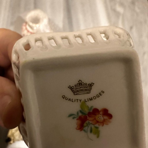 Limoges decorative items like new, set of 2