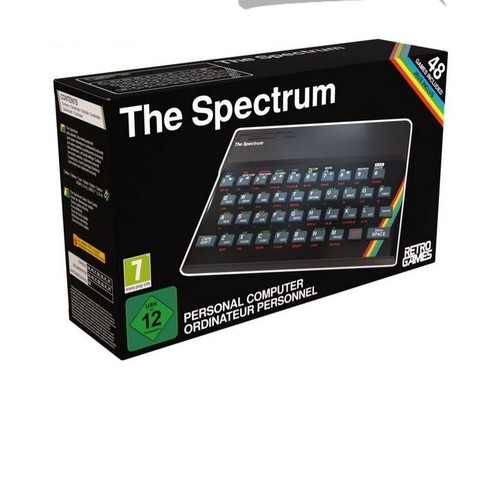 Spectrum console official 2024 reissue new with joystick and 4,000 games