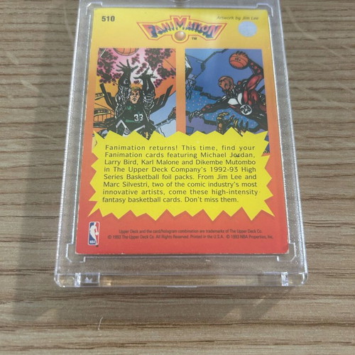 Michael Jordan Agent 23 vs Birdman Upper Deck NBA 1993 card used