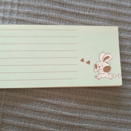 Vintage notebook block used, some pages missing