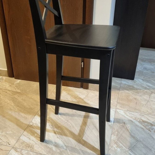 IKEA Ingolf stool like new, wooden