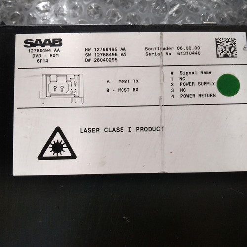 Saab 9-3 GPS module used, 12768494