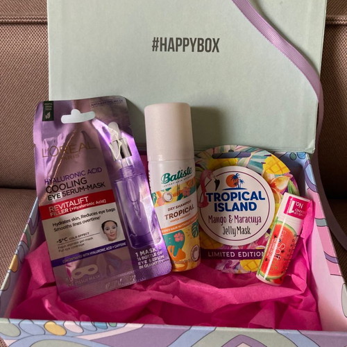 Happy box and Eco Tools brush set new