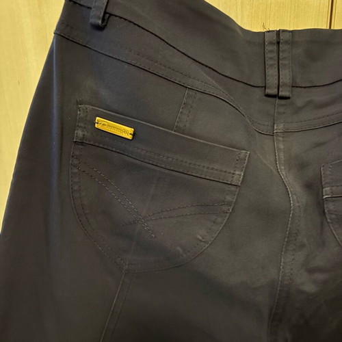 Fabric pants used, blue, size M 38 10