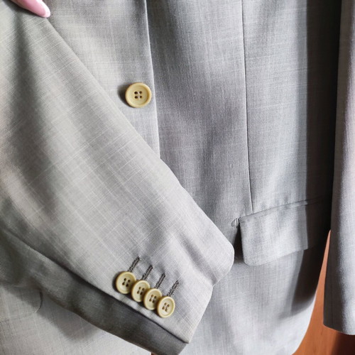 Bitsiani suit set like new, gray, size S