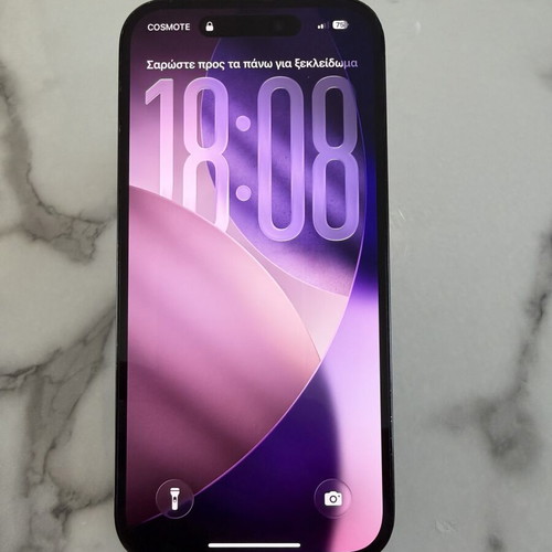 iPhone 14 Pro 128GB Space Black, Greek version, with box
