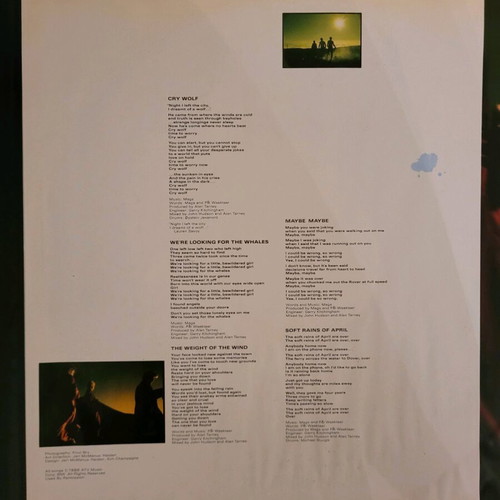 A-ha Scoundrel Days vinyl used