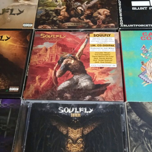 Soulfly and Cavalera Conspiracy CD collection 17 albums like new