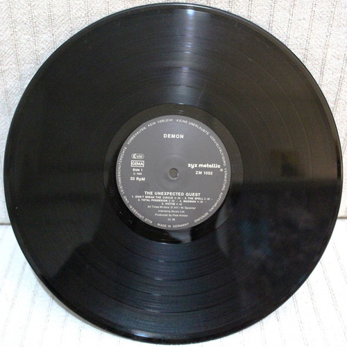 Demon The Unexpected Guest vinyl used, German reissue 1988