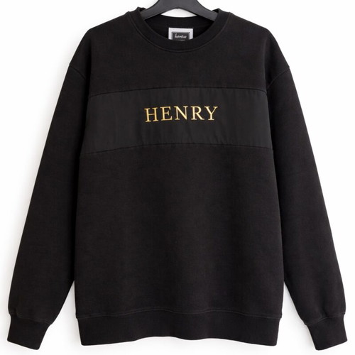Henry men's blouse large black like new