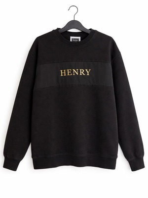 Henry men's blouse large black like new