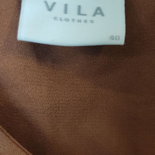 Vila dress like new, brown, size L