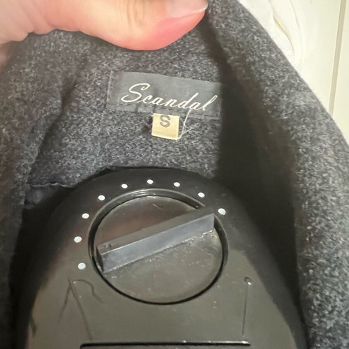 Gray coat like new, size S