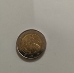 2 ευρώ γαλλικό νομίσμα παγκόσμιου πρωταθλήματος ράγκμπι σαν καινούργιο