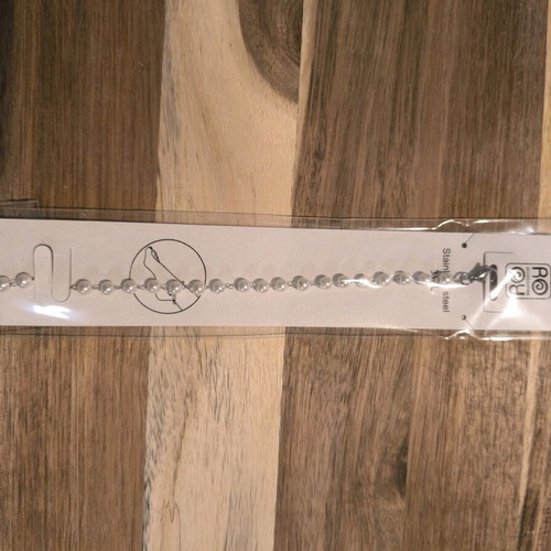 Stainless steel anklet new, hypoallergenic