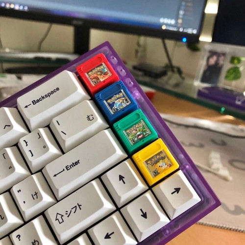 Keycap πληκτρολογίου Pokemon Gameboy κασέτα καινούργιο