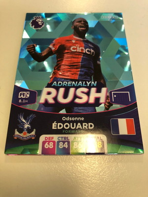 Panini Premier League 2024 Adrenalyn XL card Odsonne Edouard like new