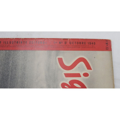 German Army magazine Signal N.13 1940 used