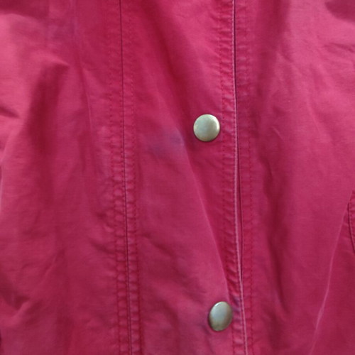 Marks & Spencer Classic vintage lightweight parka red size 16 L used