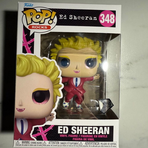 Funko Pop! Rocks Ed Sheeran 348 Special Edition new