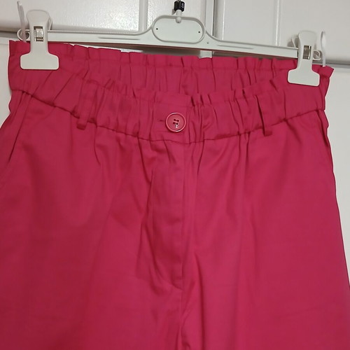 Frane fuchsia balloon pants size 2 (M-L) like new